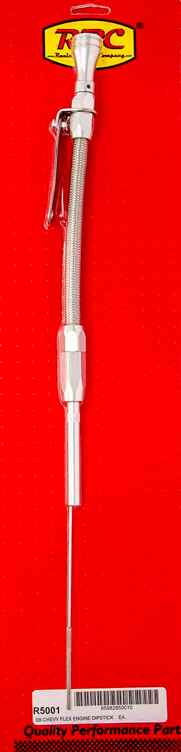 Flexible Engine Dipstick SBC 80-Up Engine Oil Dipsticks Racing Power Company