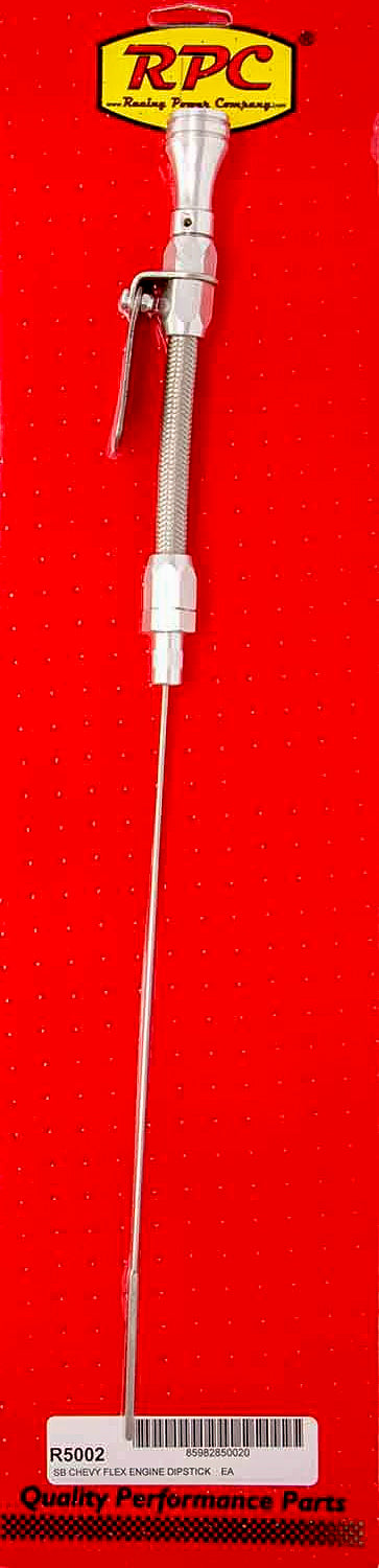 Flexible Engine Dipstick SBC Pre-79 Engine Oil Dipsticks Racing Power Company