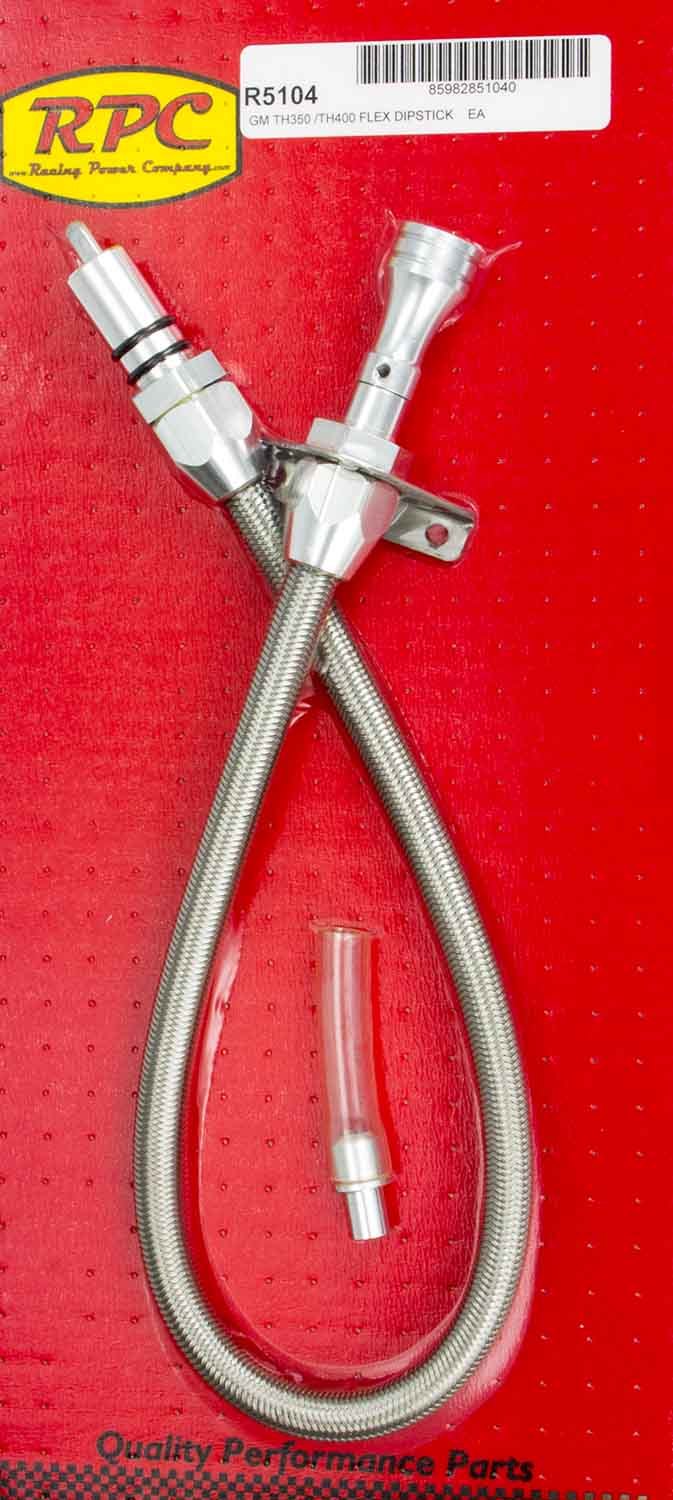 Flexible Trans Dipstick GM TH350/400 F/W Mount Automatic Transmission Dipsticks Racing Power Company