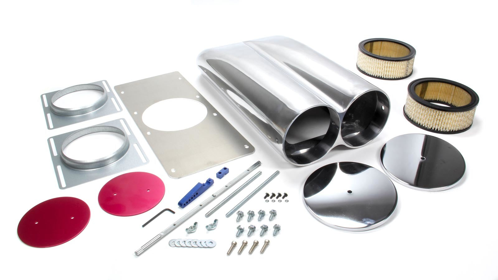 Polished Aluminum Hood Scoop Air Cleaner Assemblies and Air Intake Kits Racing Power Company