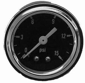Fuel Pressure Gauge 0-15 PSI Analog Gauges Racing Power Company