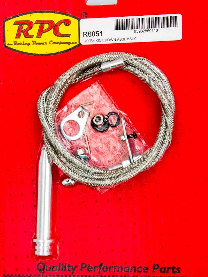 700R4 Stainless Kick Down Assembly Automatic Transmission Kickdowns Racing Power Company