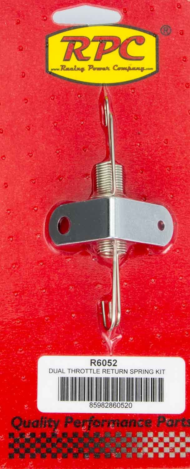 Dual Return Spring Kit Throttle Return Spring and Brackets Racing Power Company