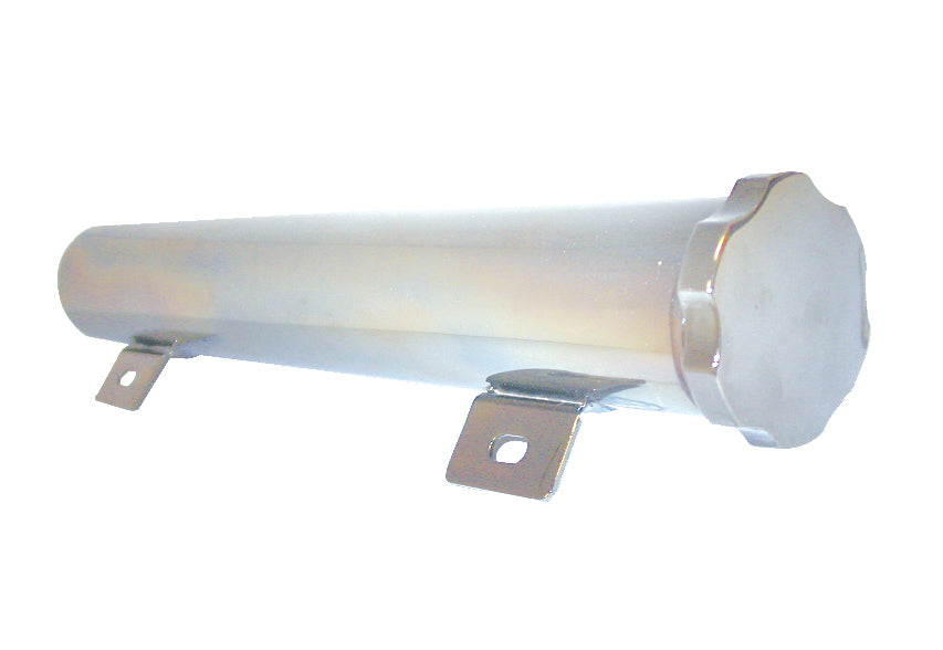 Aluminum Tank Overflow 1 3In X 2In - Polished Overflow Tanks/Catch Cans and Components Racing Power Company
