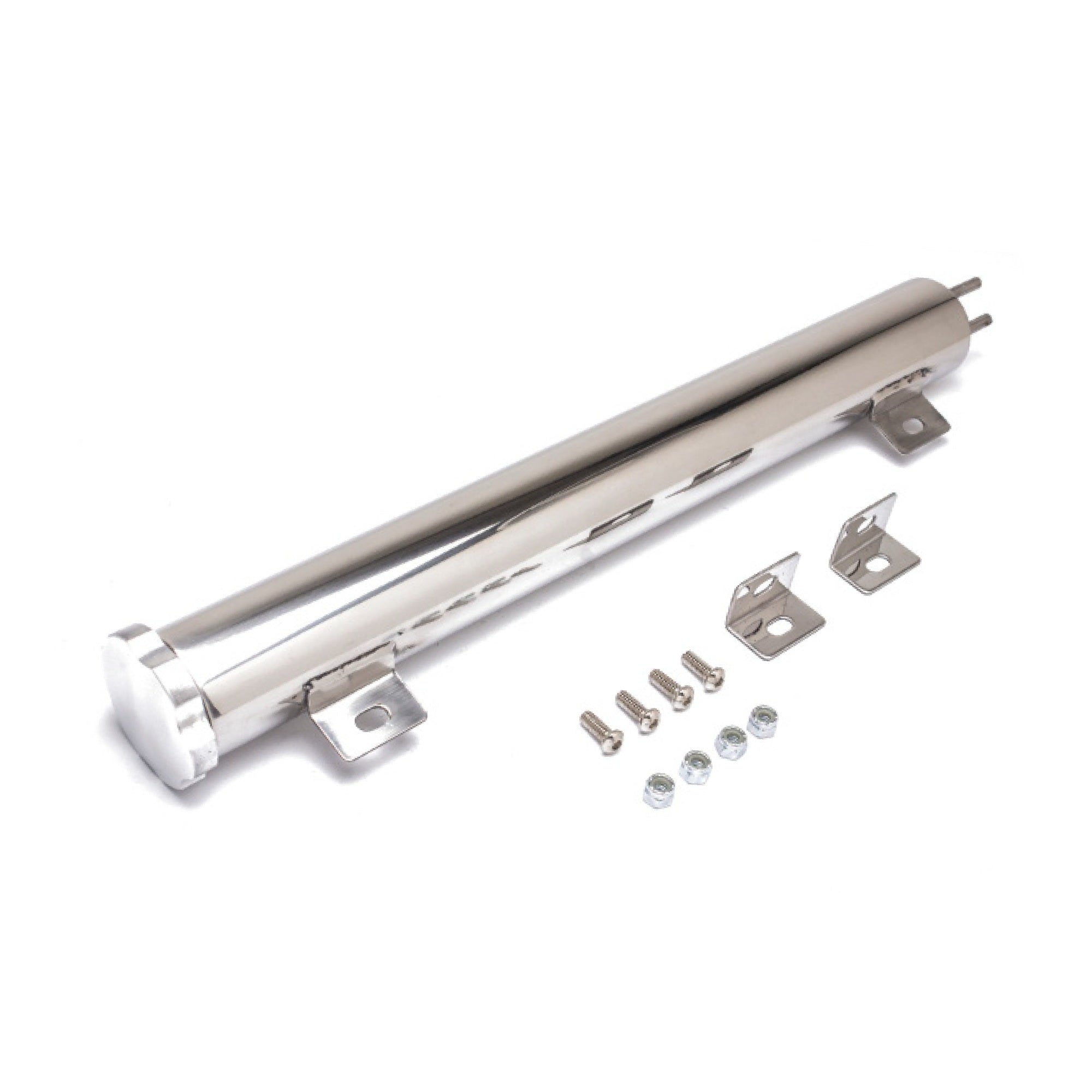 Stainless 2 X 17 Overfl ow Tank Overflow Tanks/Catch Cans and Components Racing Power Company