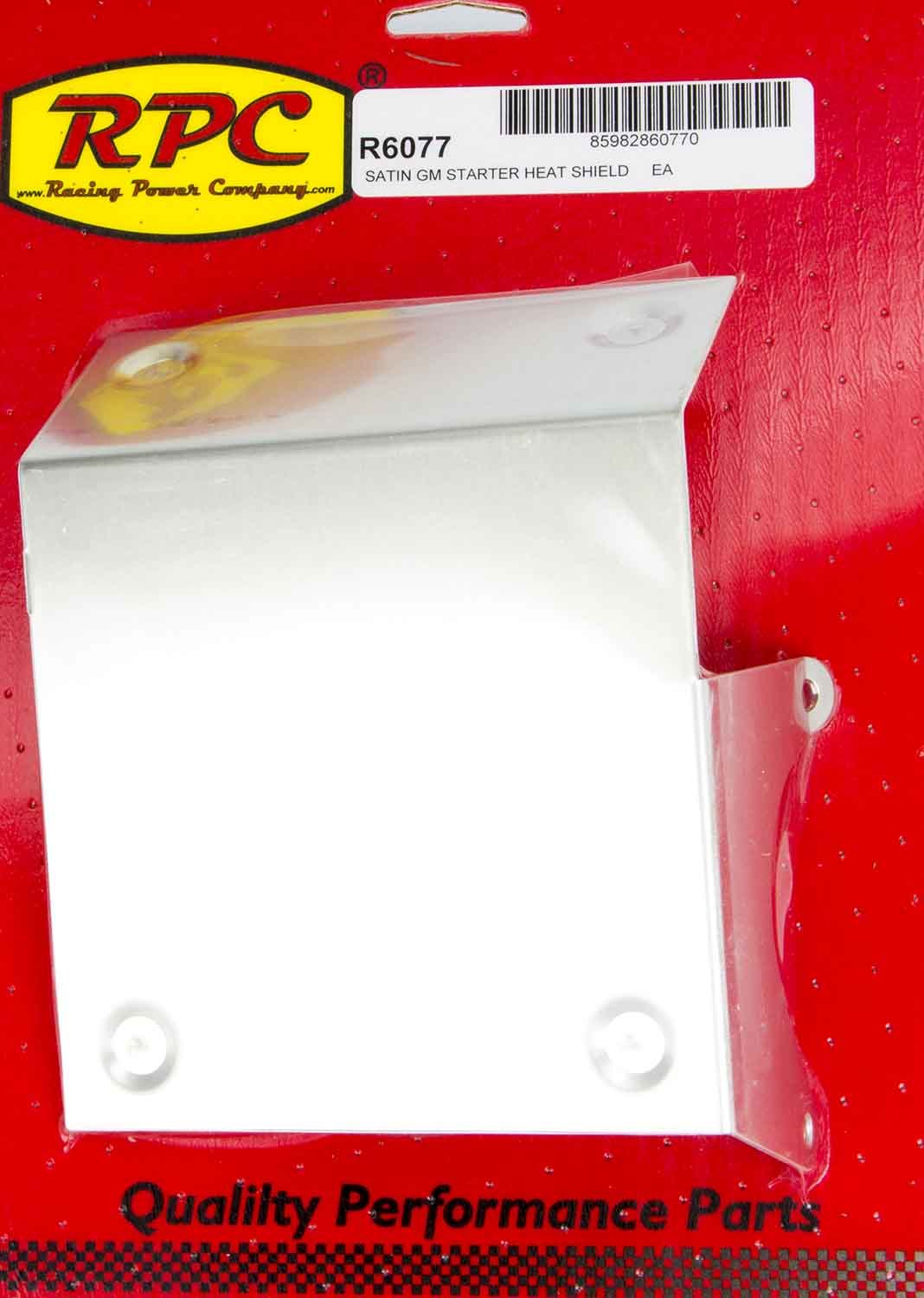 GM Starter Heat Shield Heat Shields Racing Power Company