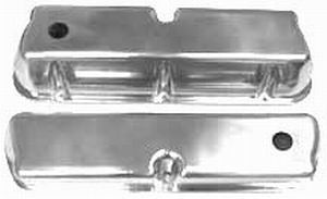 SB Ford Aluminum Valve Covers Plain With Hole Valve Covers Racing Power Company