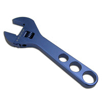 8In Adjustable Aluminum Wrench Blue Wrenches Racing Power Company