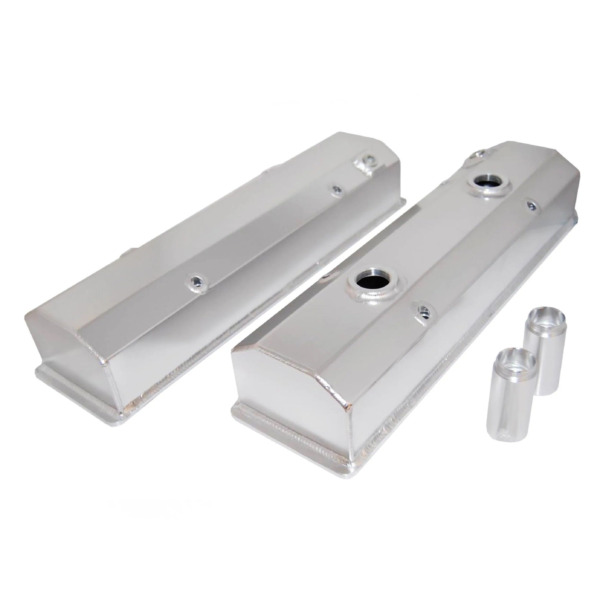 Fabricated SB Chevy Circ le Track Valve Covers Pr Valve Covers Racing Power Company
