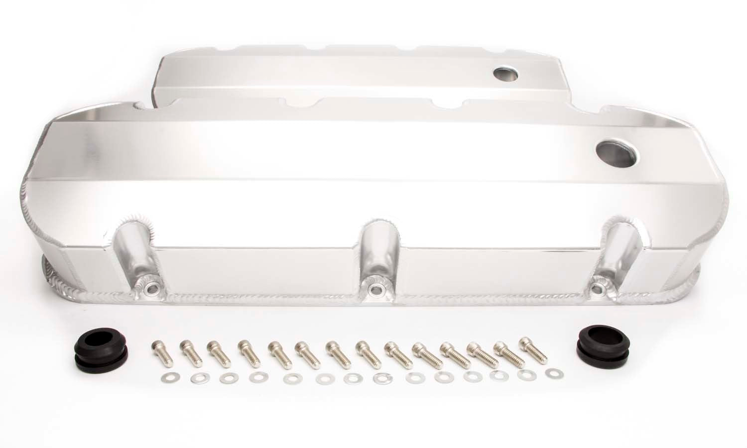 BBC Alum Fabricated Tall V/C Anodized Valve Covers Racing Power Company