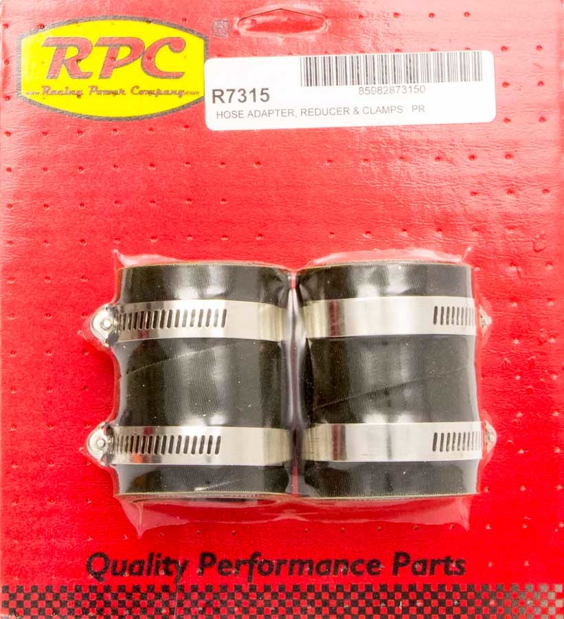 Radiator End Rubber Hose End 2in x 1.5in Radiator Hose Racing Power Company