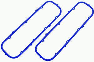 Blue Rubber BB Chevy Valve Cover Gaskets Pair Valve Cover Gaskets Racing Power Company