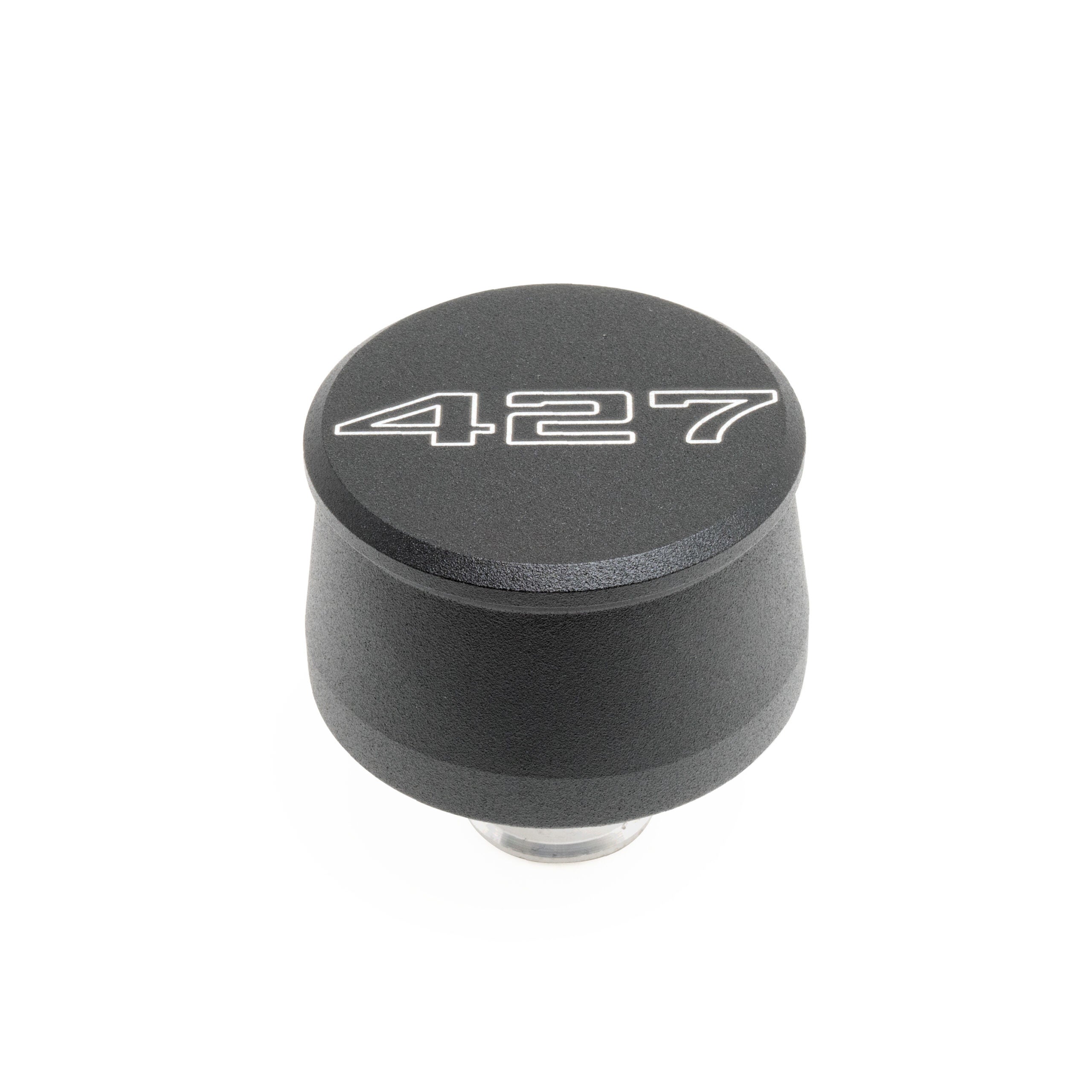 Valve Cover Breather 427 Logo Black Each Valve Cover Breathers and Components Racing Power Company