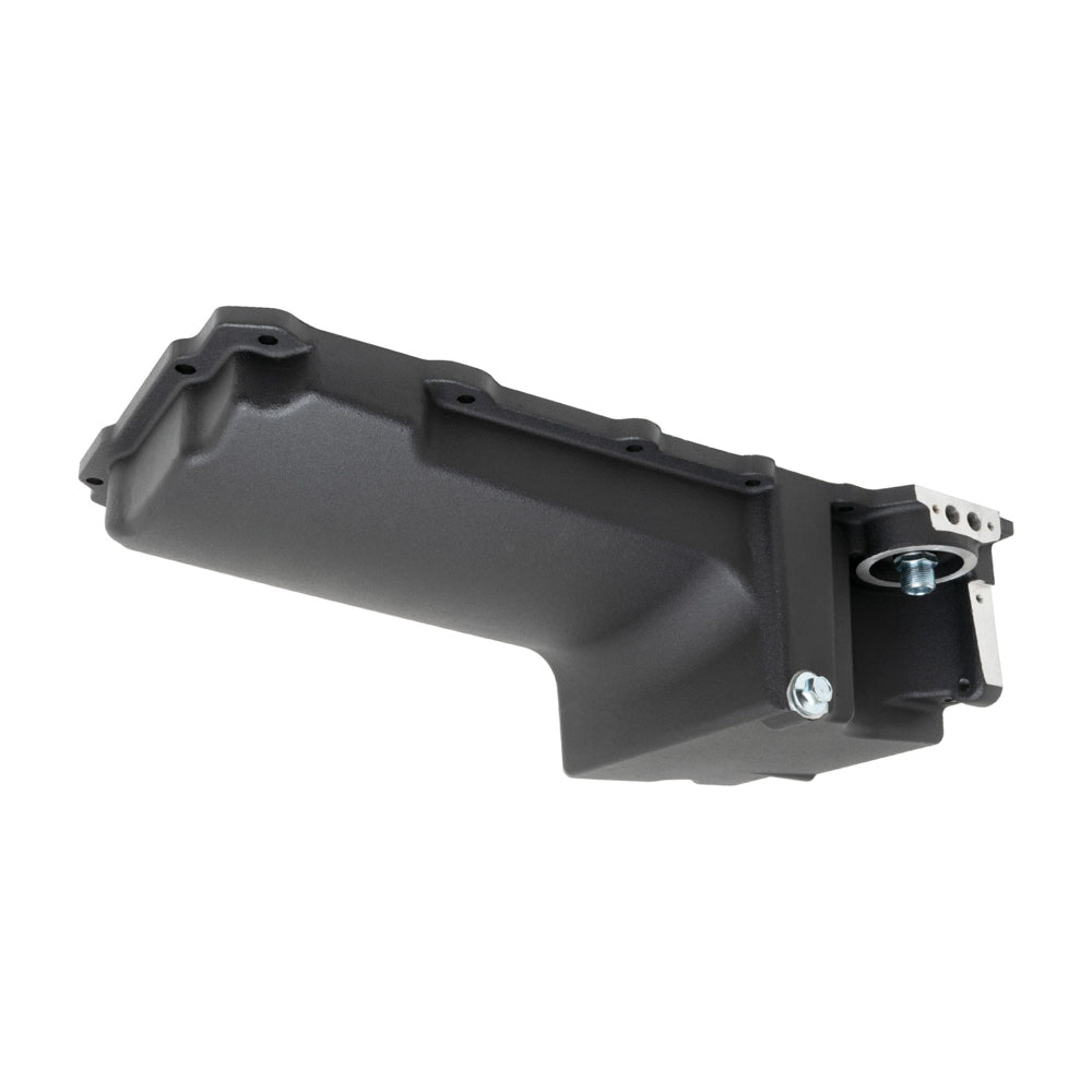 GM LS Engine Aluminum Oil Pan 5.5 Qt. Black Engine Oil Pans Racing Power Company