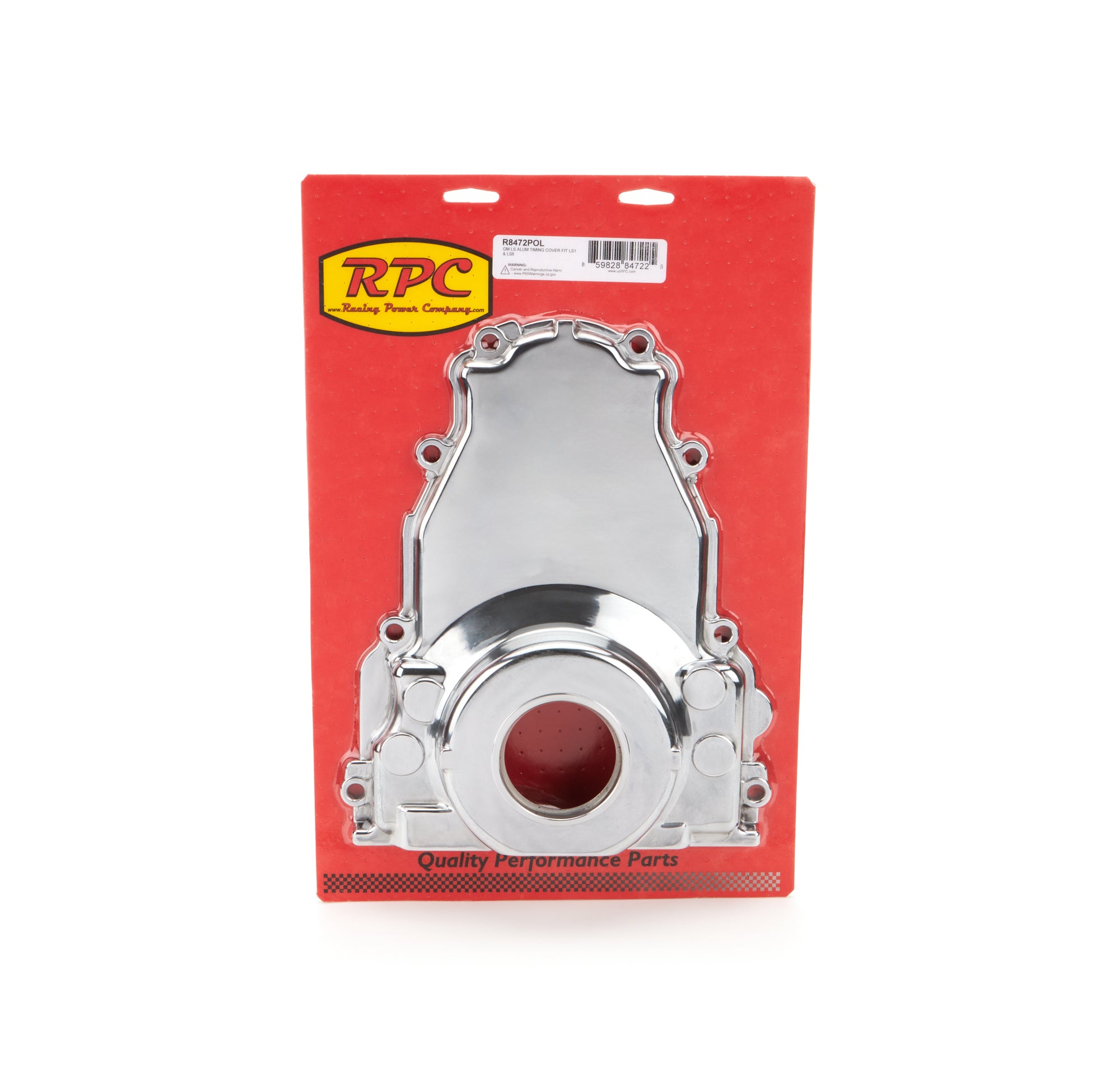 GM LS Engine Aluminum Ti ming Cover Fits LS1/LS6 Timing Covers Racing Power Company