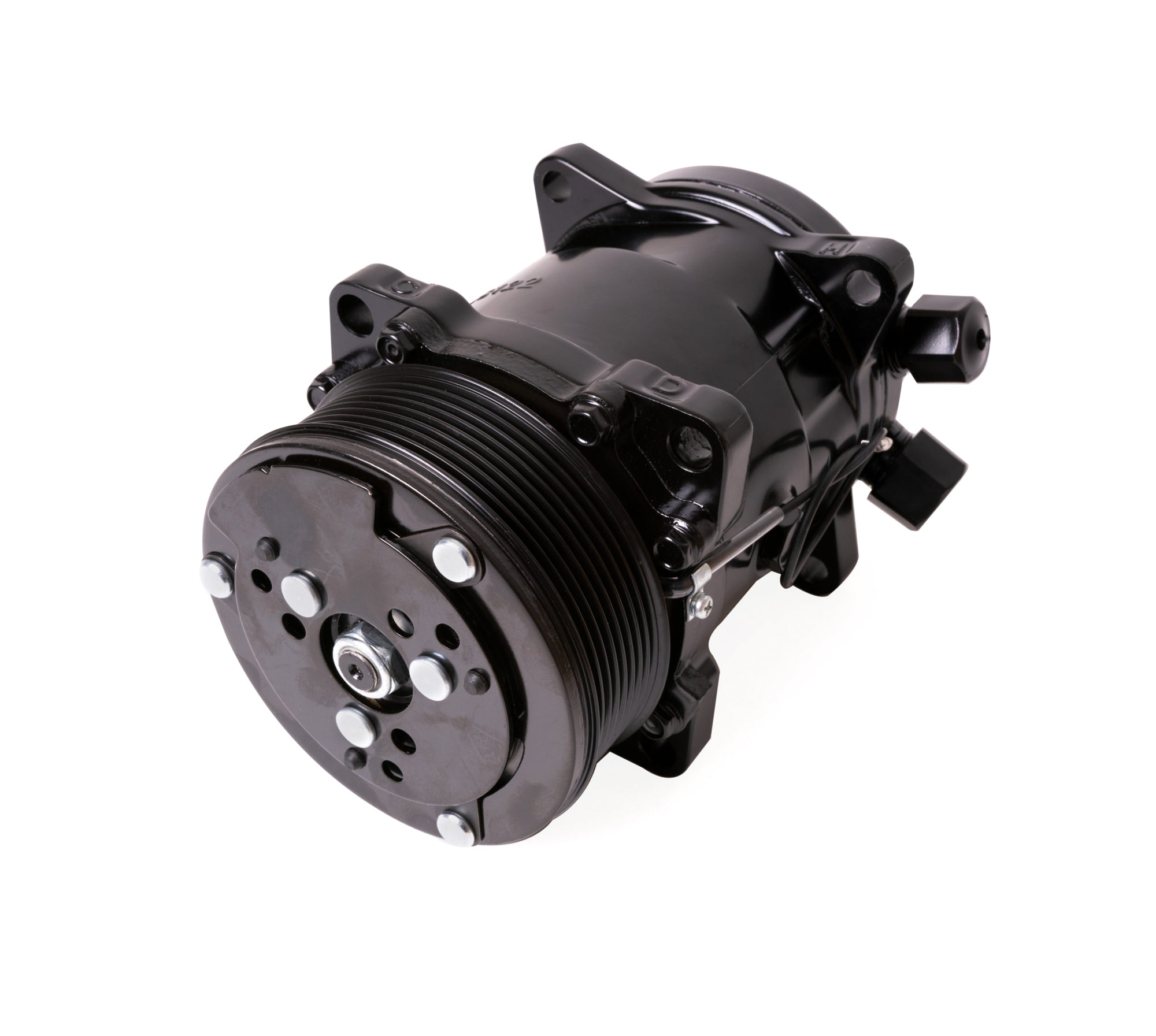 Sanden #508 12V A/C Comp ressor Serpentine Pulley Air Conditioning Compressors and Components Racing Power Company