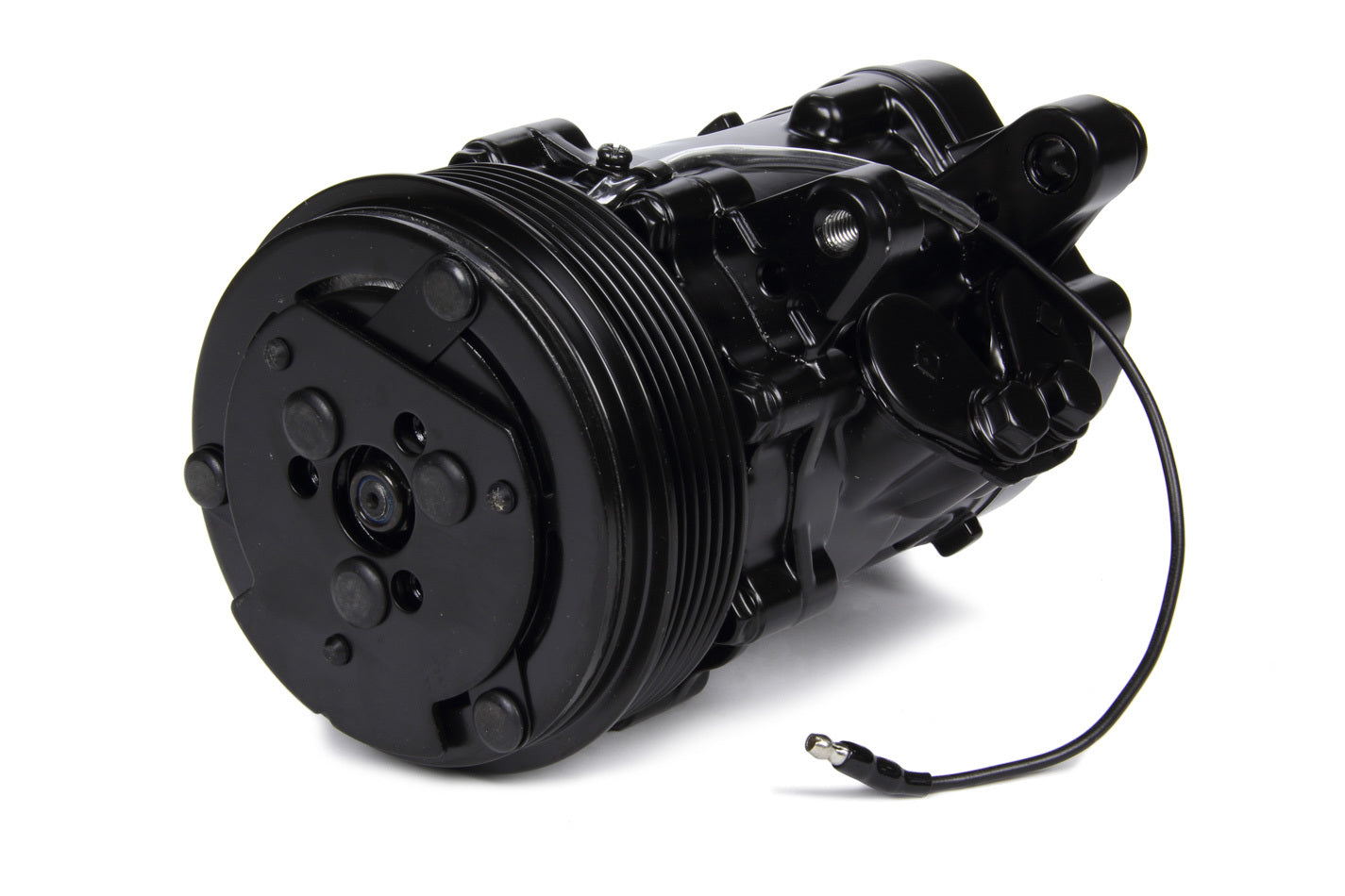 Sanden #7176 12V A/C Co mpressor Serpentine Air Conditioning Compressors and Components Racing Power Company