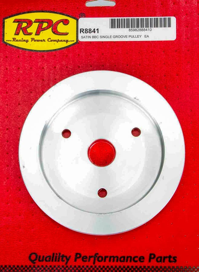 BBC SWP Single Groove Lower Pulley Crankshaft Pulleys Racing Power Company