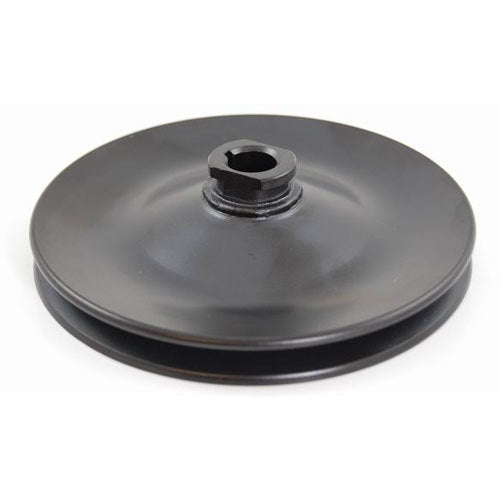 GM Power Steering Pulley Black Single Grooved Power Steering Pulleys Racing Power Company