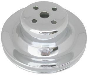 Chrome Ford 289 Water Pump 1V Pulley Water Pump Pulleys Racing Power Company