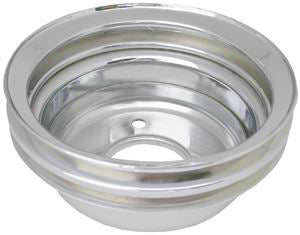 64-67 Ford 289 Double Groove Pulley Lower Crankshaft Pulleys Racing Power Company