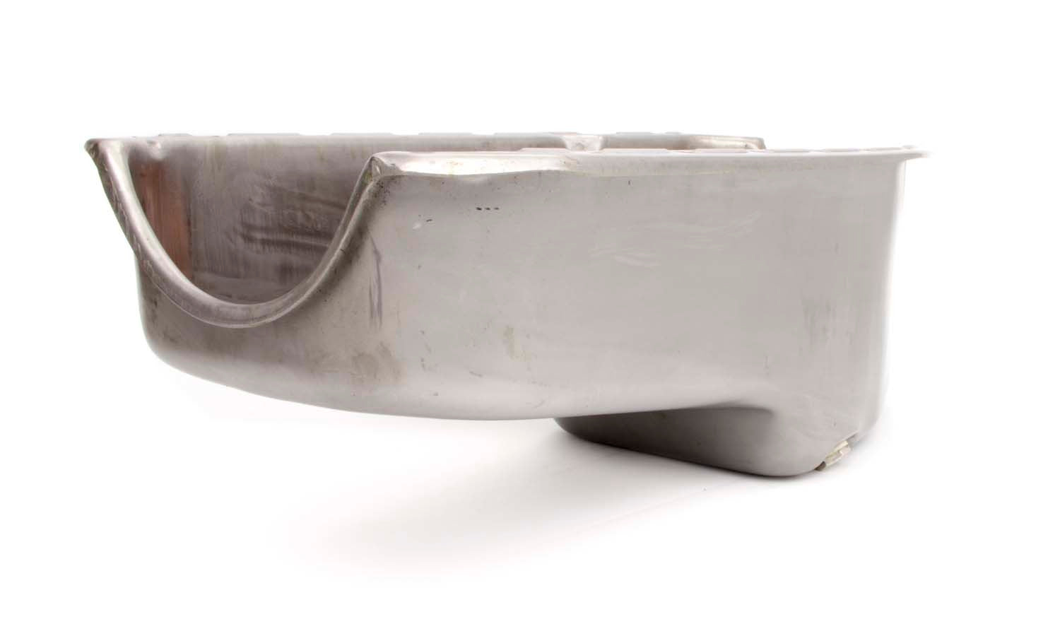 80-85 SBC Steel Stock Oil Pan Unplated Engine Oil Pans Racing Power Company