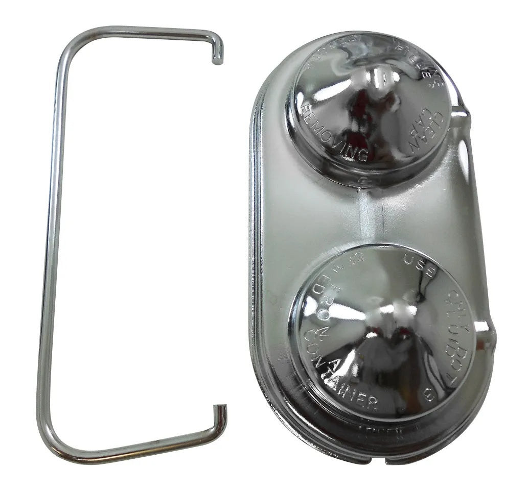GM Master Brake Cylinder Cover Chrome Master Cylinder Reservoir Caps Racing Power Company
