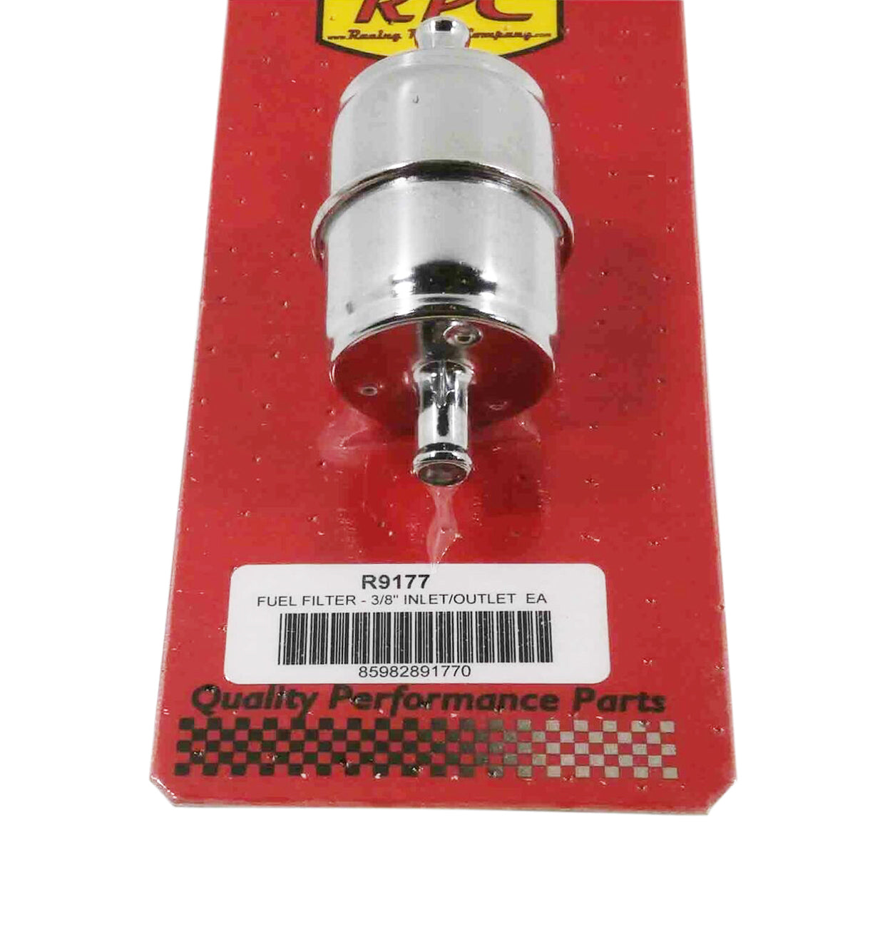 Fuel Filter - 3/8In Inl et/Outlet Ea Fuel Filters and Components Racing Power Company