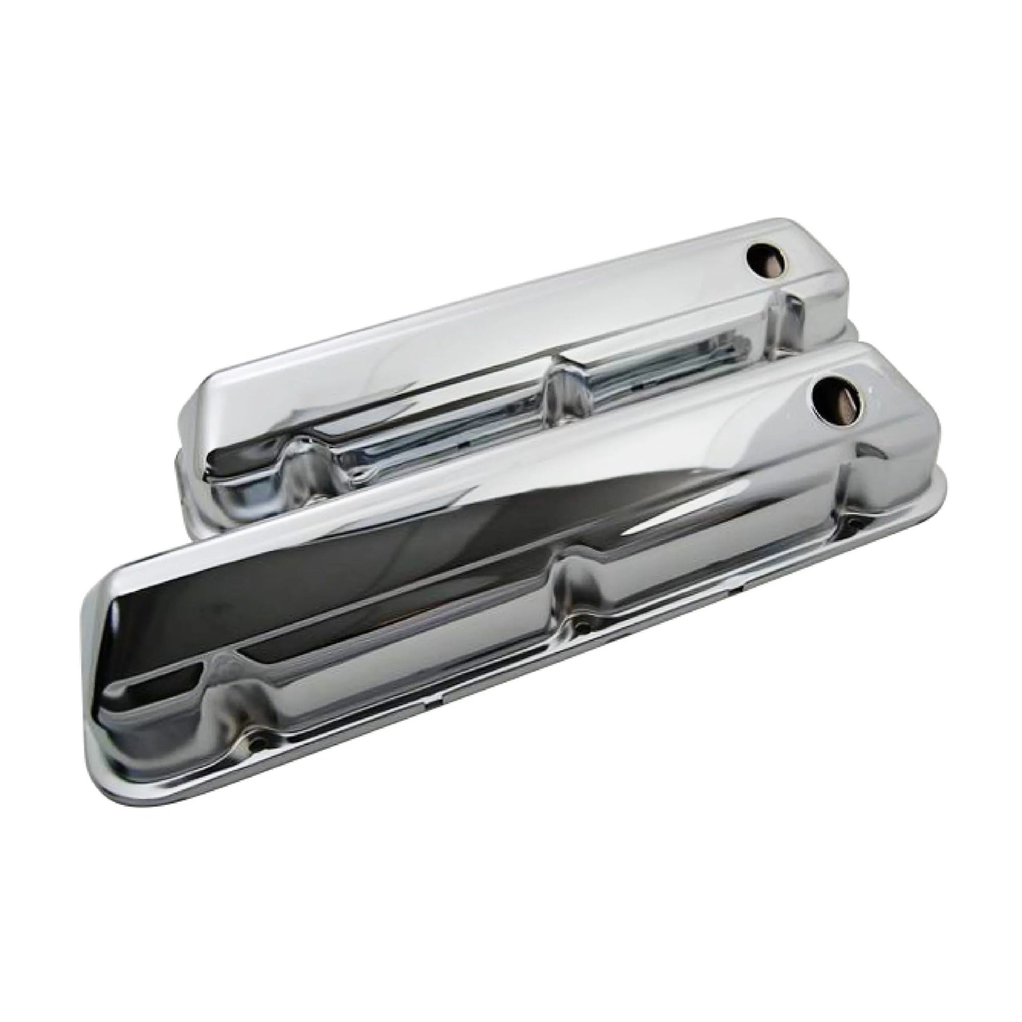 Chrome Steel Valve Cover 429-460 Pair Valve Covers Racing Power Company