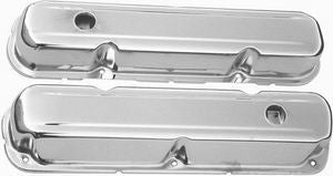 Chrome Steel Valve Cover Chrysler 318-360 Short Valve Covers Racing Power Company