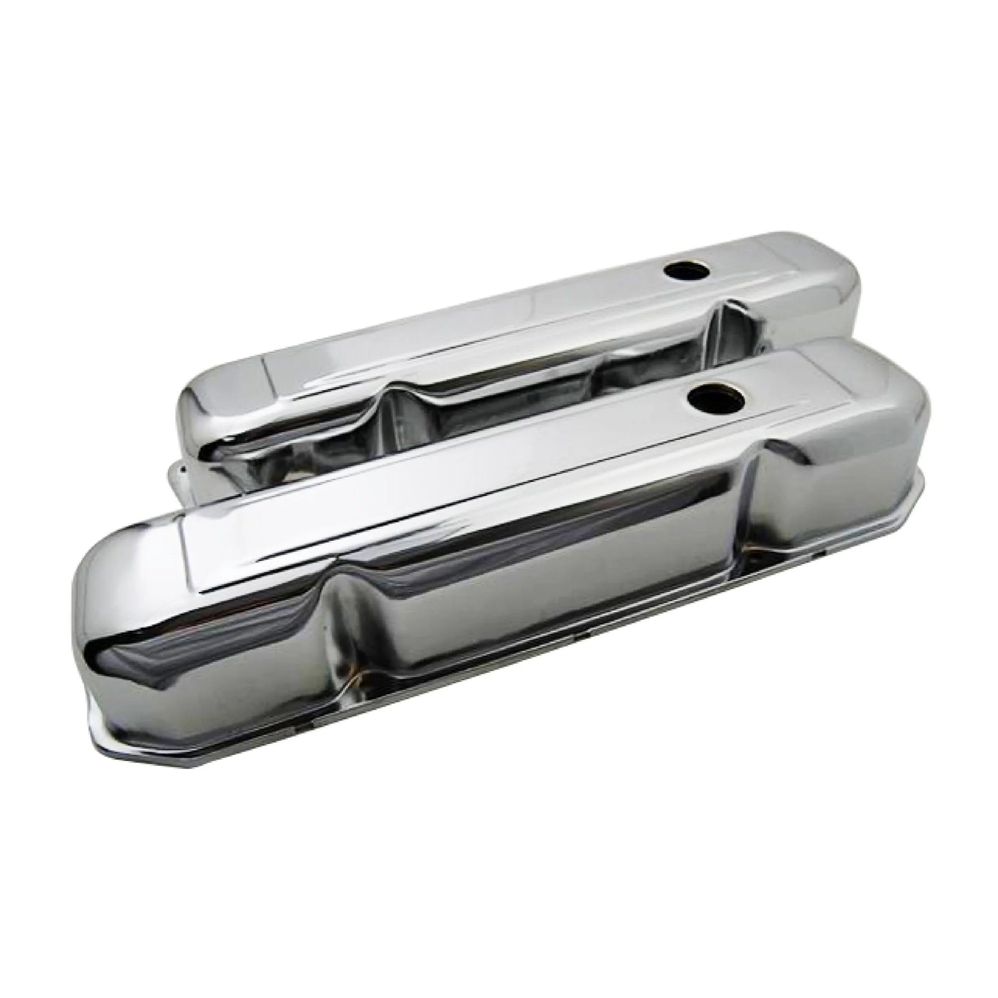 Chrome Steel Chrysler 383-440 Short Valve Covr Valve Covers Racing Power Company
