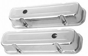 59-79 Pontiac 326-455 Valve Covers Tall Chrome Valve Covers Racing Power Company