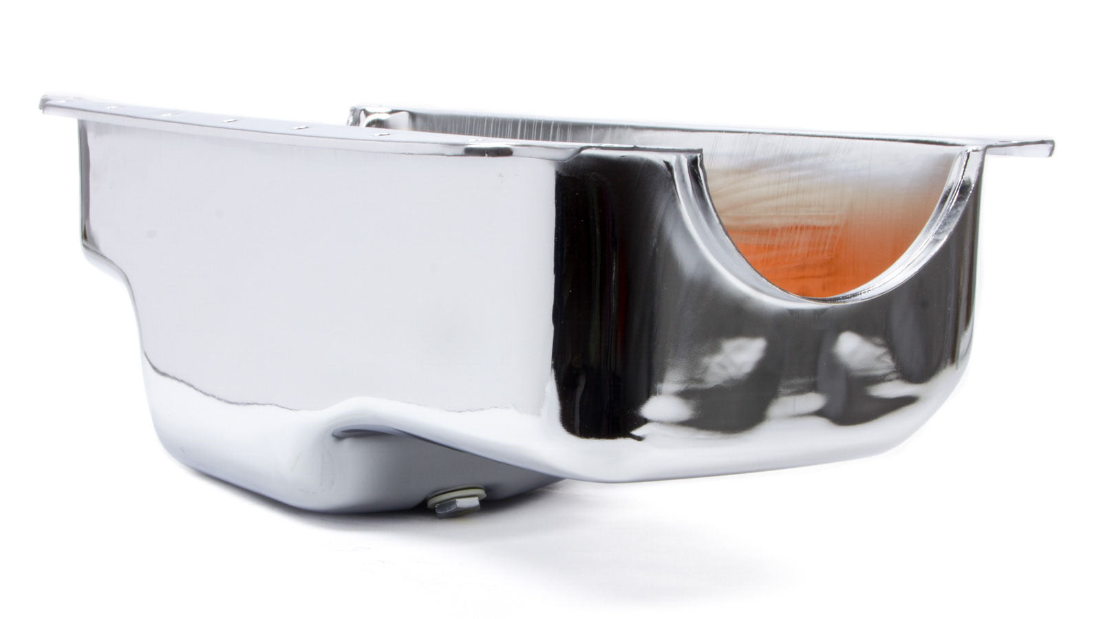 SB Mopar Oil Pan 360CID Chrome Engine Oil Pans Racing Power Company