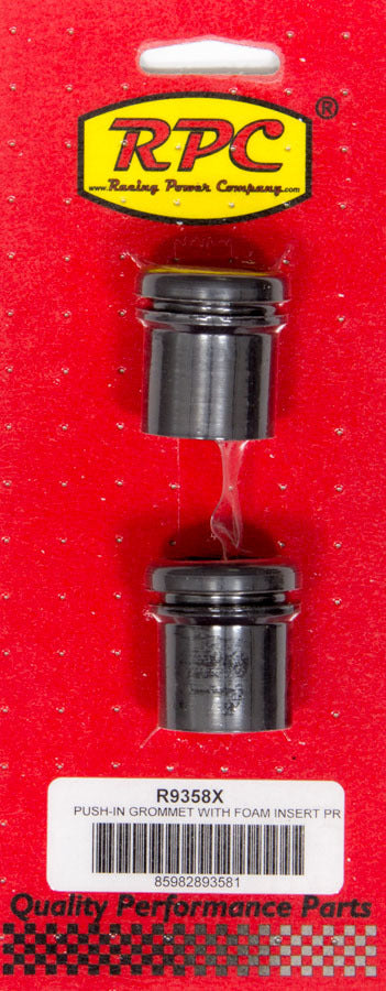 1-1/4 OD x 1 ID Alum V/C Oil Baffle 2pk Grommets Racing Power Company