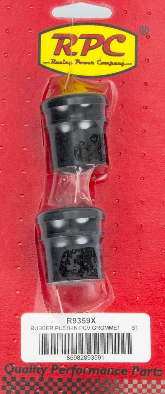 1-1/4 OD x 3/4 ID Alum V/C Oil Baffle 2pk Grommets Racing Power Company