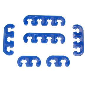 Blue Deluxe Wier Divider Set Wire Looms Racing Power Company