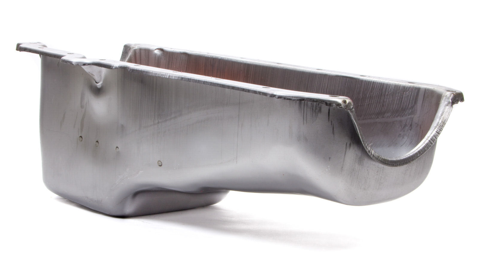 86- SBC Steel Stock Oil Pan Unplated Engine Oil Pans Racing Power Company
