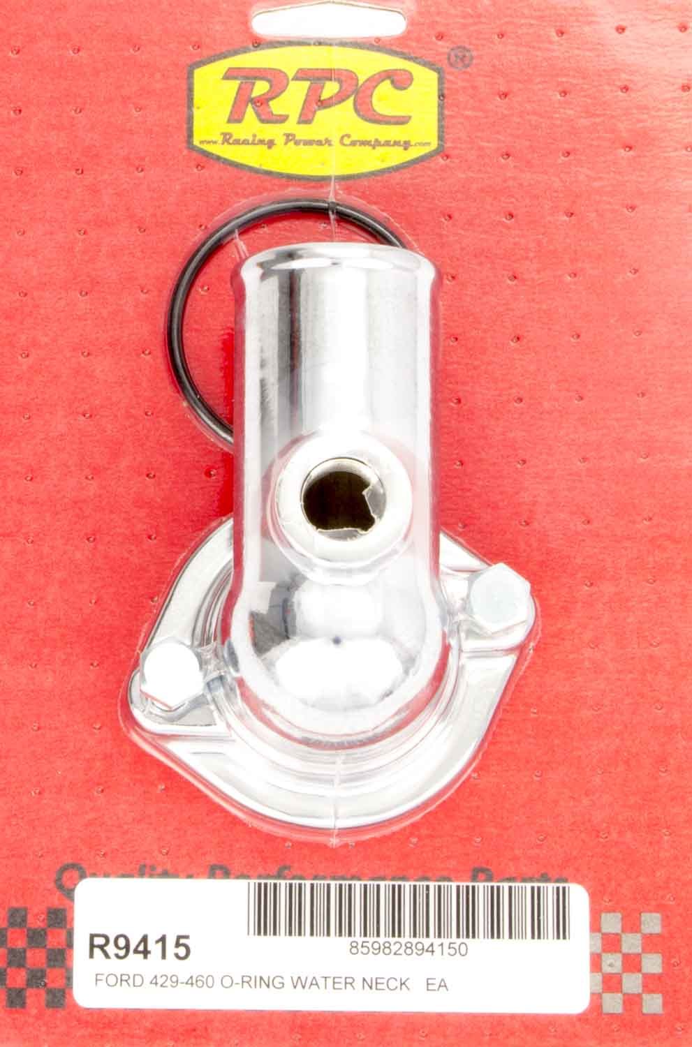 BBF Steel Water Neck Chrome Water Necks - Thermostat Housings Racing Power Company