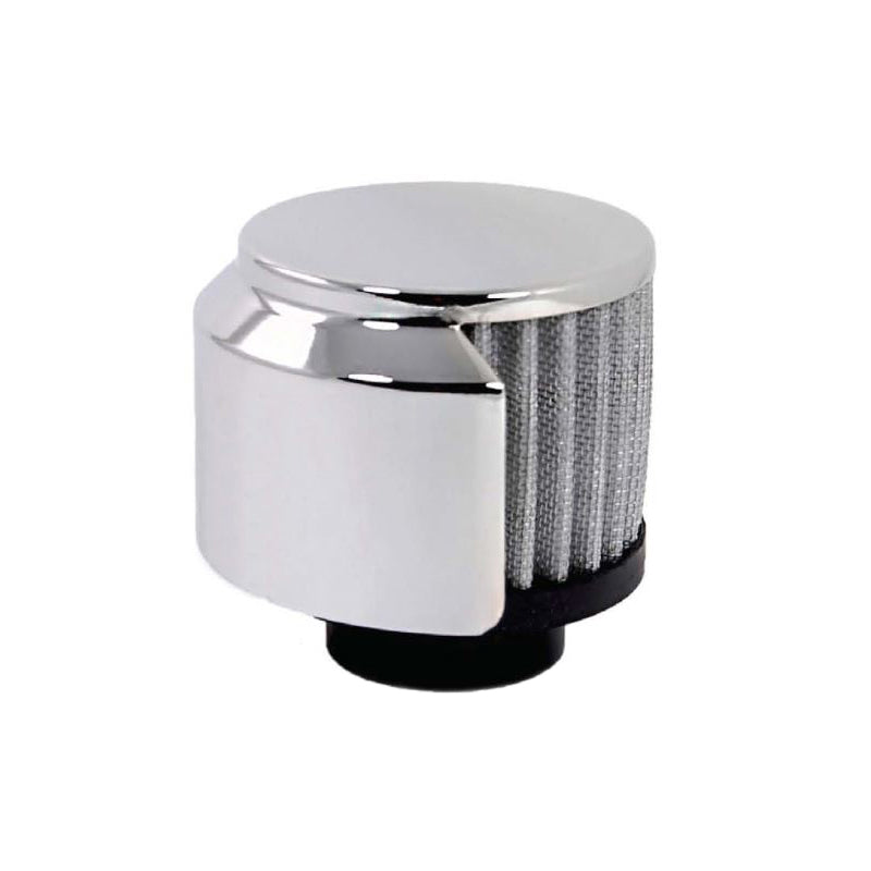 Clamp On Filter Breather W/Shield 1-1/2In Hole Valve Cover Breathers and Components Racing Power Company