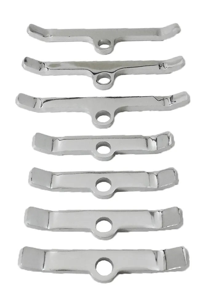BB Chevy Valve Cover Spreader Bars Kit (7) Valve Cover Hold-Down Tabs Racing Power Company