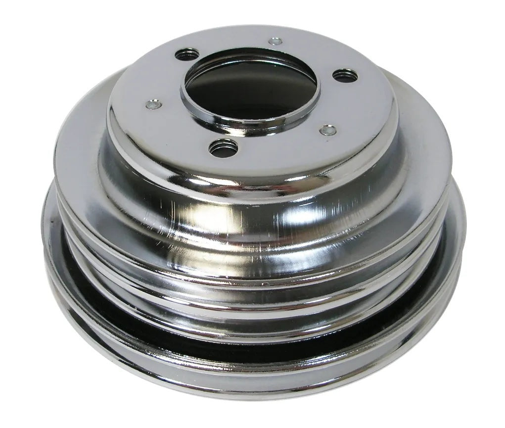 BB Chevy Triple Groove Crankshaft Pulley LWP Crankshaft Pulleys Racing Power Company