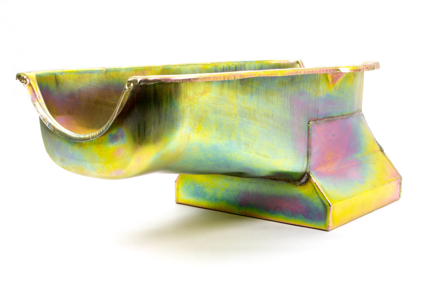 55-79 SBC Steel Drag Race Oil Pan Zinc Engine Oil Pans Racing Power Company