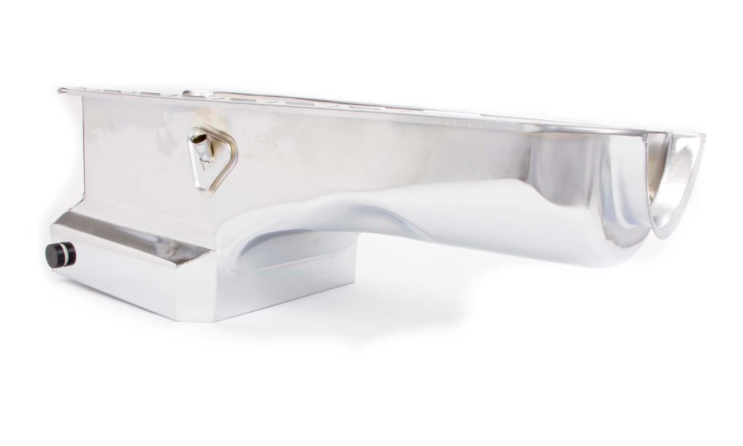 65-95 BBC Steel Drag Race Oil Pan Chrome Engine Oil Pans Racing Power Company