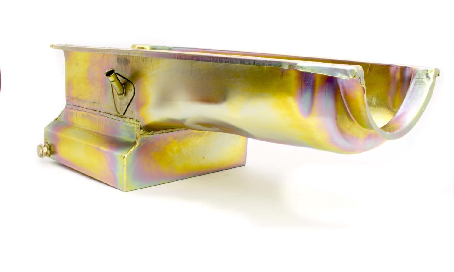 65-95 BBC Steel Drag Race Oil Pan Zinc Engine Oil Pans Racing Power Company