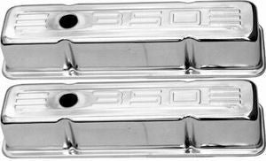 SB Chevy 283-350 Tall Va lve Cover Pair Valve Covers Racing Power Company