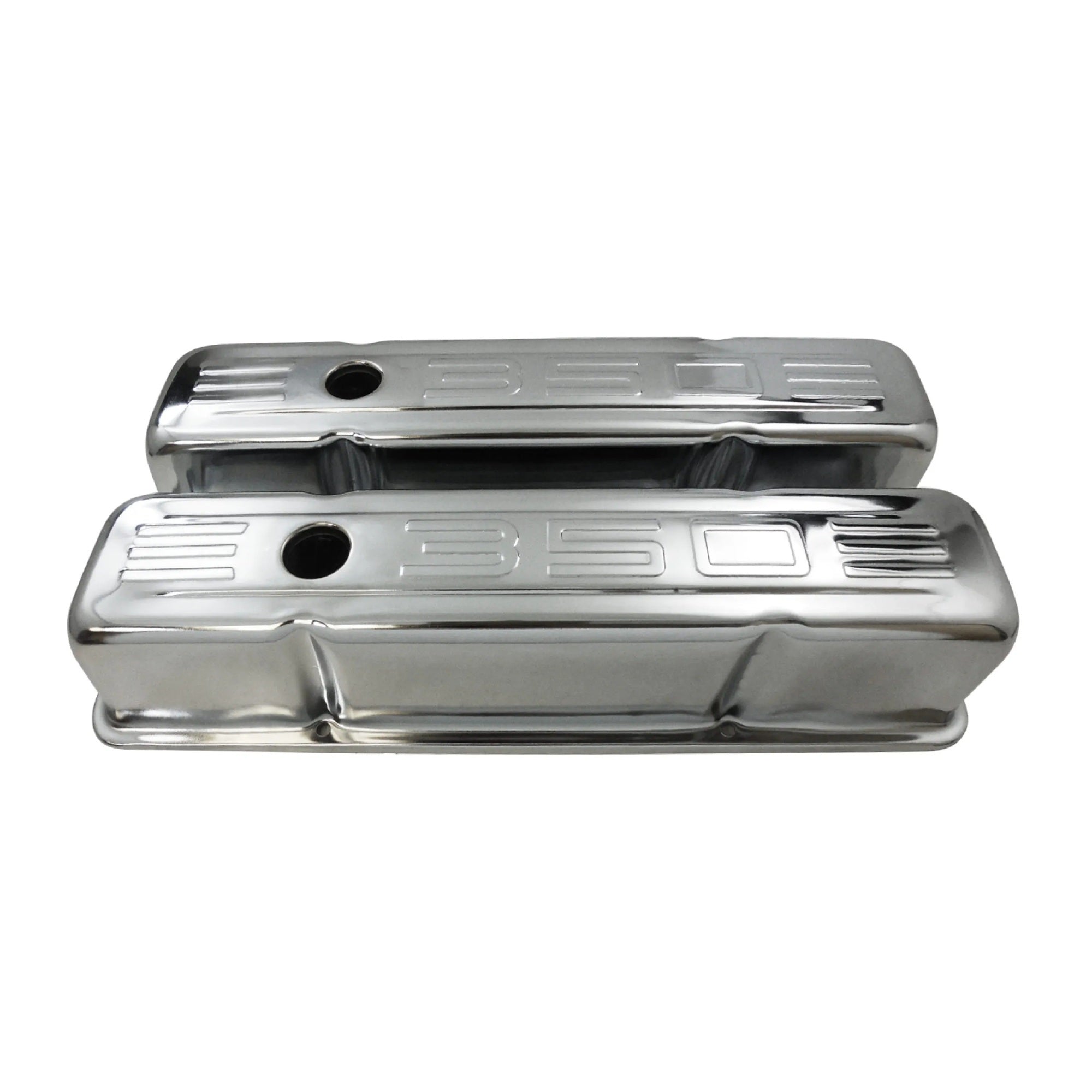 SB Chevy 283-350 Tall Va lve Cover Pair Valve Covers Racing Power Company