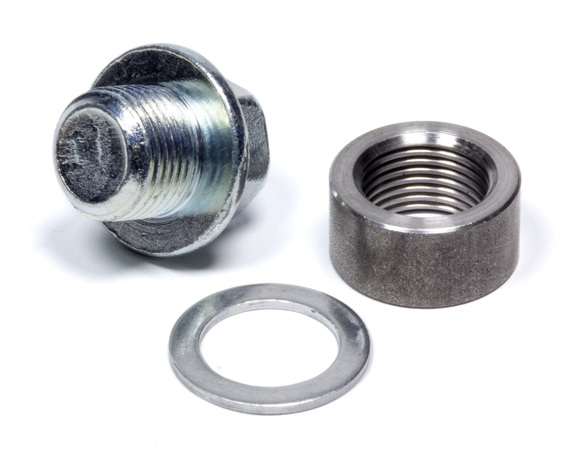 Weldment Bung & Plug Air/Fuel Sensor - Steel Weld In Bungs and Fittings Racepak