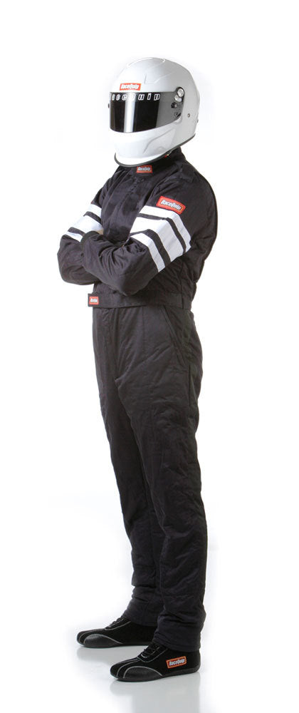 Black Suit Multi Layer 3X-Large Driving Suits Racequip