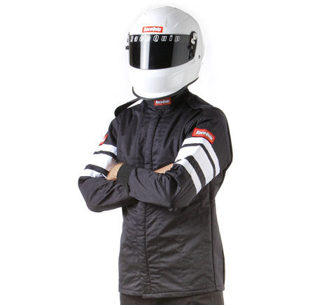 Black Jacket Multi Layer Med-Tall Driving Jackets Racequip