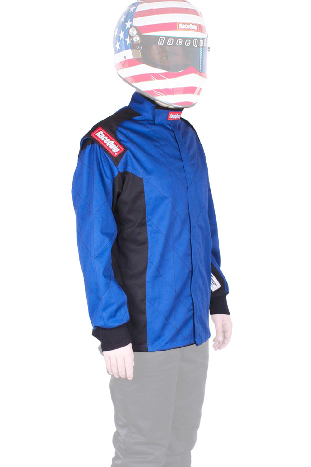 Jacket Chevron Blue Small SFI-1 Driving Jackets Racequip